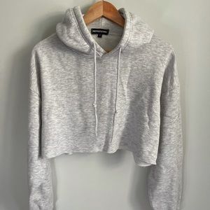 Pretty Little Thing cropped hoodie